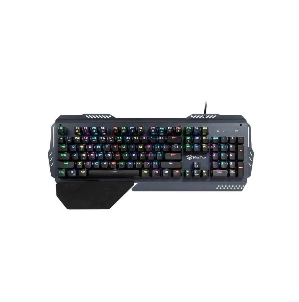 MEETION MK20GR MEHANICKA METALNA RGB TASTATURA, SIVA